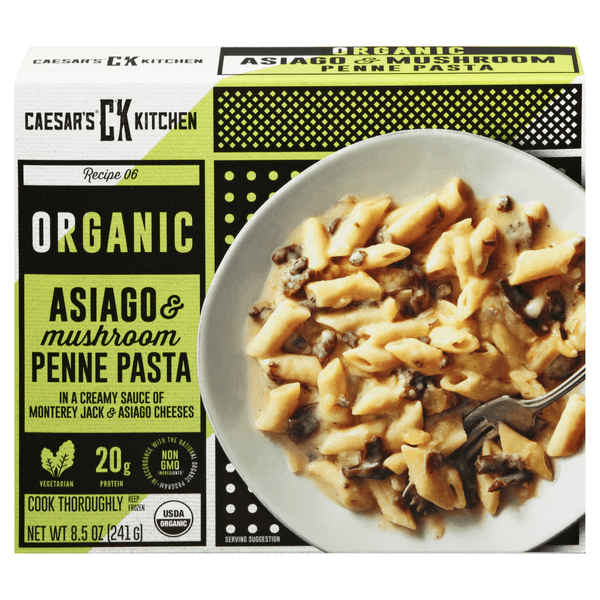 Caesar'S Kitchen Organic Goodness Penne Pasta Asiago Mushroom