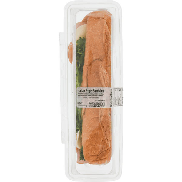 Stop & Shop Deli Sub Sandwich Classic Italian (Whole