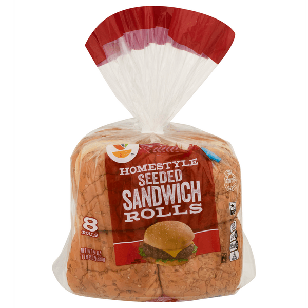 Stop & Shop Homestyle Seeded Sandwich Rolls