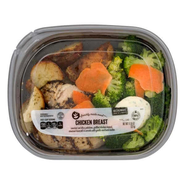 Stop & Shop Freshly Made Meal Grilled Chicken Breast Microwavable