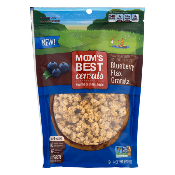 Mom'S Best Cereals Blueberry Flax Granola