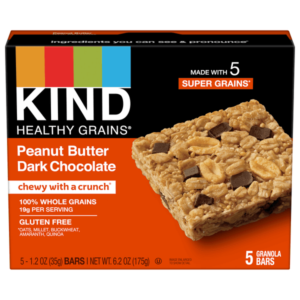 Is it Artificial Food Coloring Free? Kind Snacks Kind Healthy Grains Peanut Butter Dark Chocolate Granola Bars