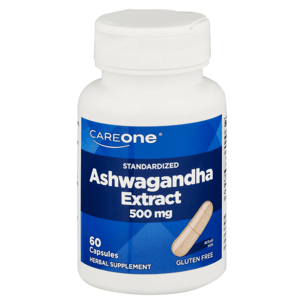 Careone Ashwagandha Extract Dietary Supplement Capsules