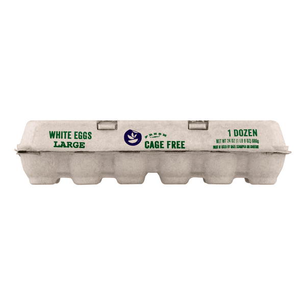 Stop & Shop Cage Free Grade A Large White Eggs