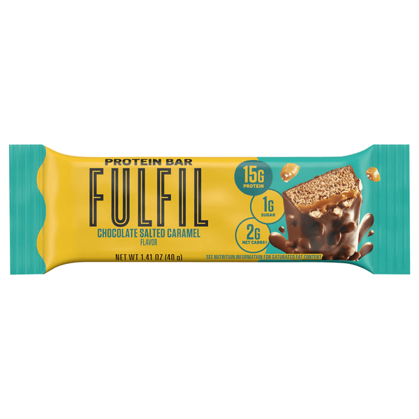 Fulfil Chocolate Salted Caramel Flavor Vitamin & Protein Bar