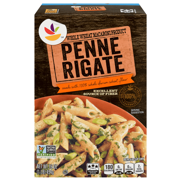 Stop & Shop Penne Rigate Pasta Whole Wheat