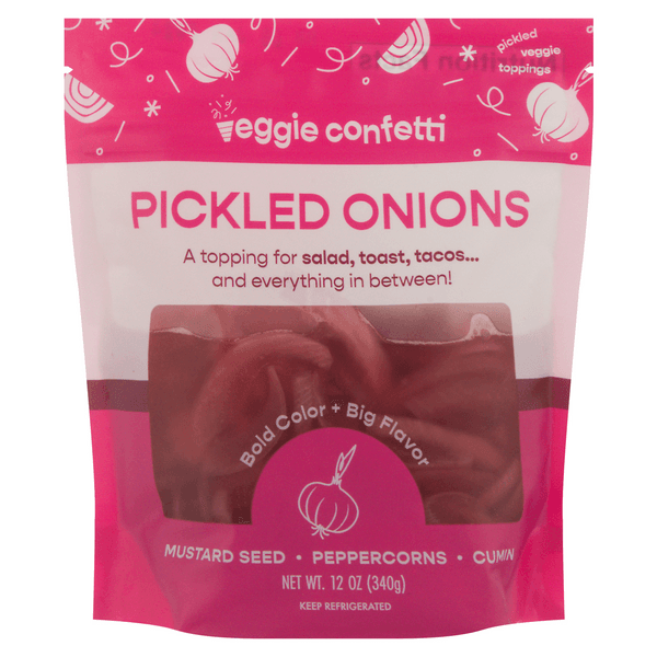 Veggie Confetti Pickled Onions
