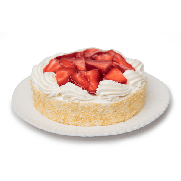 Stop & Shop Bakery One-Layer Strawberry Shortcake Cake