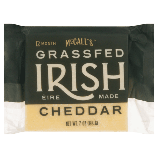 Mccall'S Grass-Fed Irish Cheddar Cheese Natural