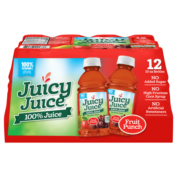Juicy Juice 100% Juice Fruit Punch No Added Sugar