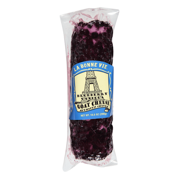 La Bonne Vie Goat Cheese Blueberry Vanilla Log
