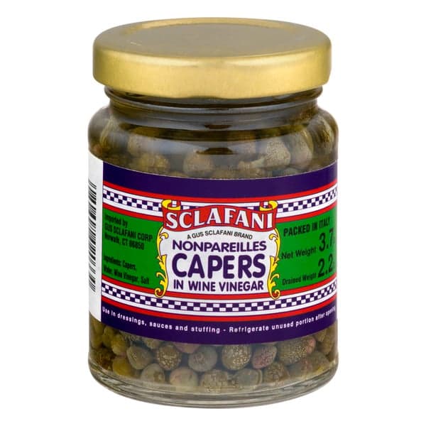 Sclafani Capers In Wine Vinegar