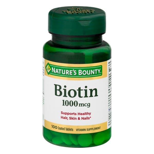 Nature'S Bounty Biotin 1000 Mcg High Potency Vitamin Supplement