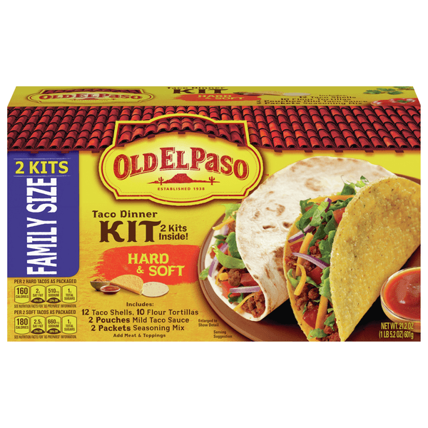 Old El Paso Hard N Soft Taco Dinner Kit