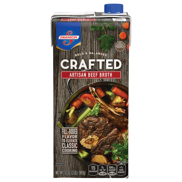 Swanson Crafted Artisan Beef Broth