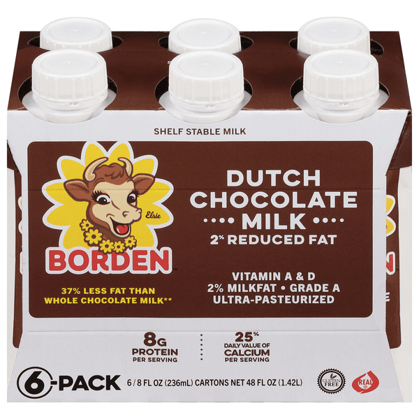 Borden 2% Reduced Fat Dutch Chocolate Milk