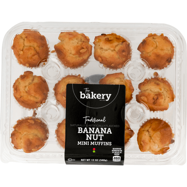 Stop & Shop The Bakery Traditional Banana Nut Mini Muffins