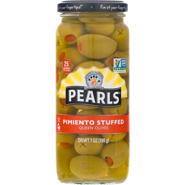 Pearls Queen Olives Pimiento Stuffed