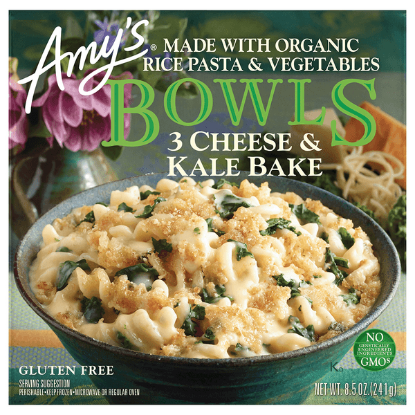 Amy's 3 Cheese & Kale Baked Bowl