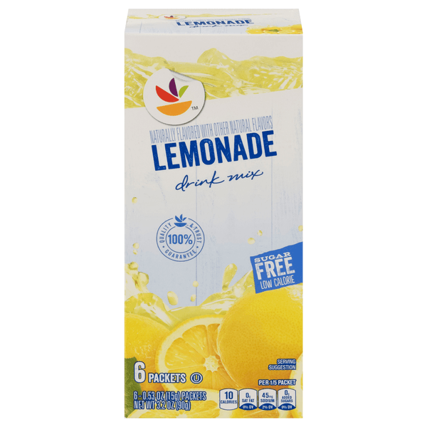 Stop & Shop Drink Mix Lemonade Sugar Free
