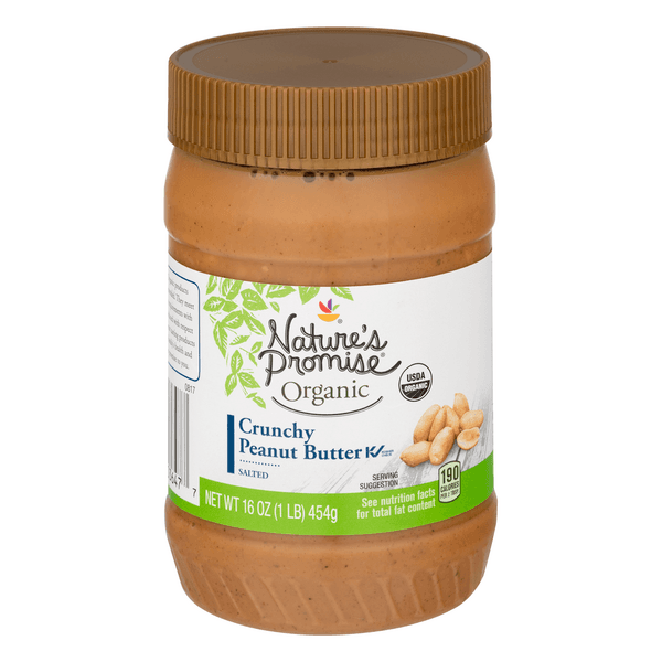 Nature'S Promise Organic Peanut Butter Crunchy