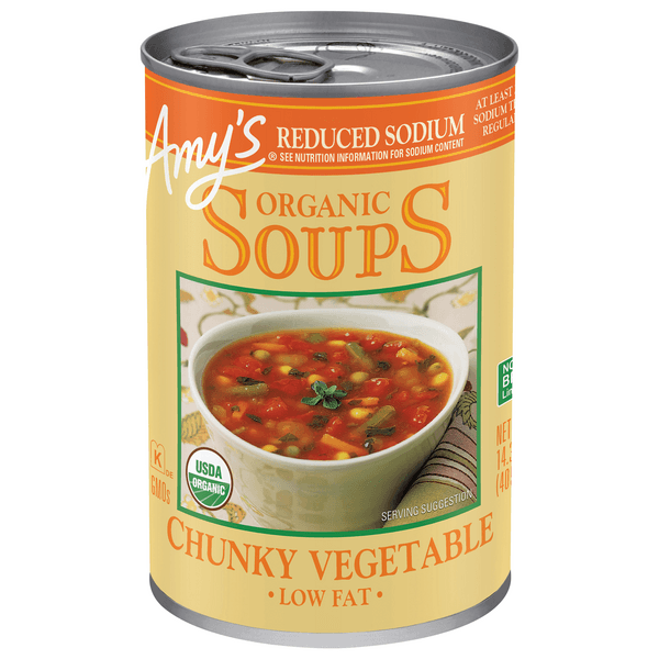 Is it AIP Friendly? Amy's Chunky Vegetable Soup Reduced Sodium