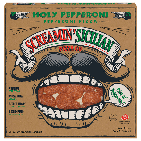 Screamin Sicilian Pizza Holy Pepperoni