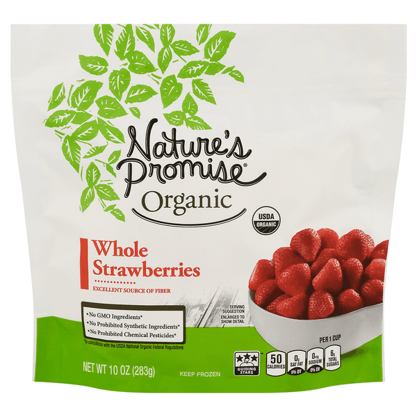 Nature'S Promise Organics Strawberries Whole