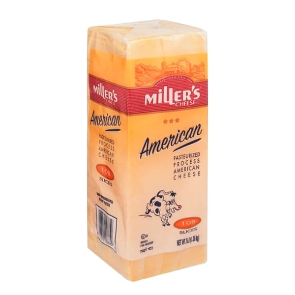 Miller'S American Cheese Yellow Kosher