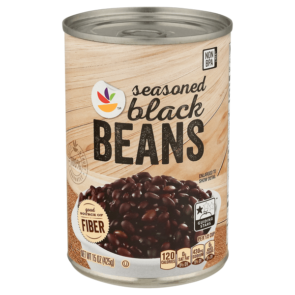 Stop & Shop Black Beans Seasoned
