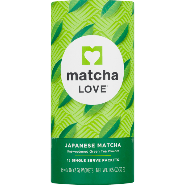 Matcha Love Japanese Matcha Unsweetened Green Tea Powder