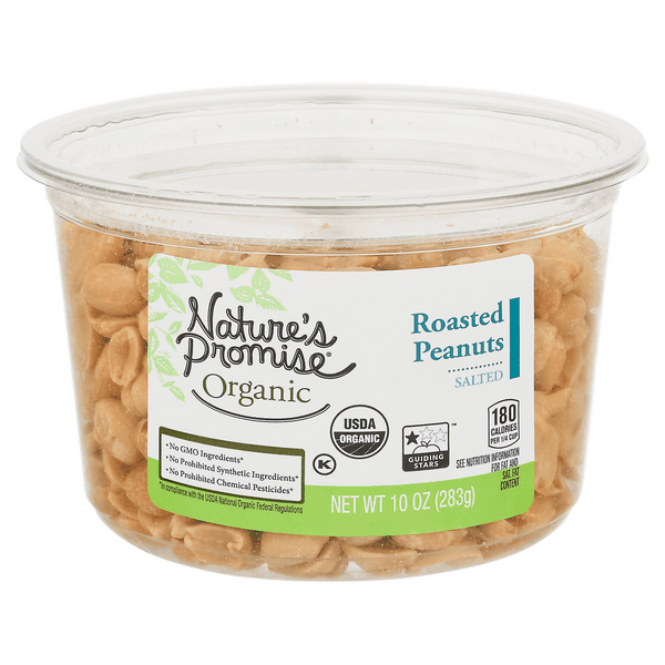 Nature'S Promise Organic Peanuts Roasted Salted