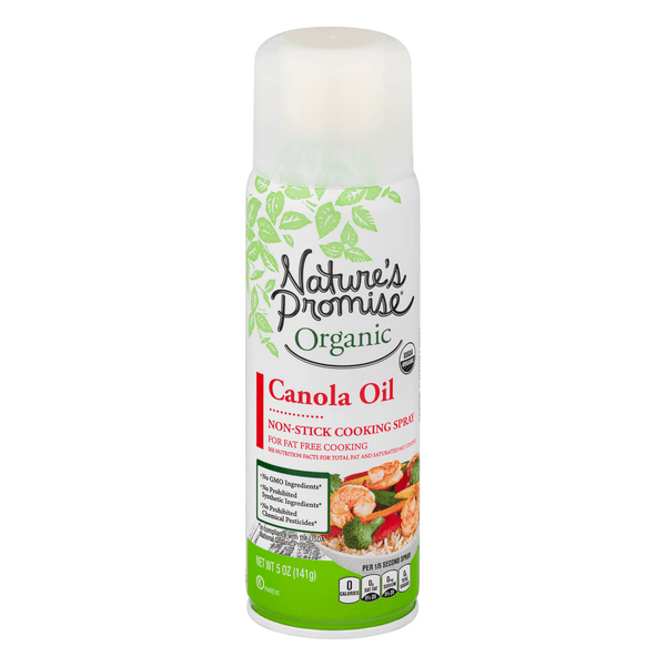 Nature'S Promise Organic Cooking Spray Canola Oil Non