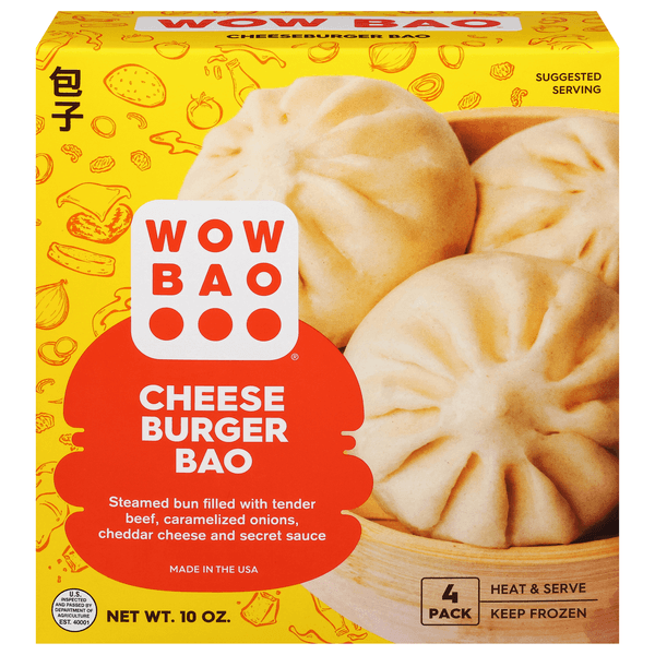 Wow Bao Cheeseburger Bao
