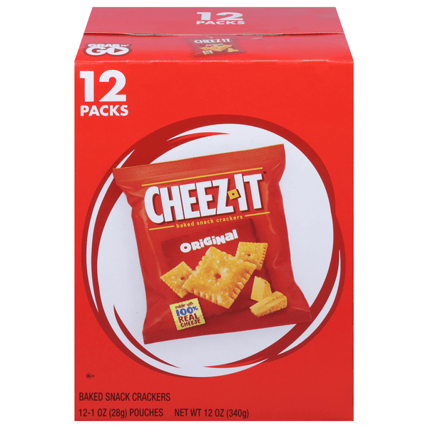 Cheez-It Baked Snack Original Cheese Crackers