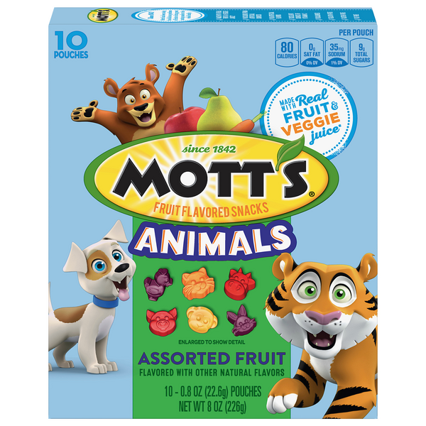 Is it Pescatarian? Mott'S Animals Assorted Fruit Flavored Snacks