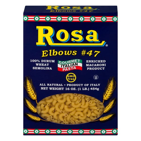 Rosa Elbows Pasta No
