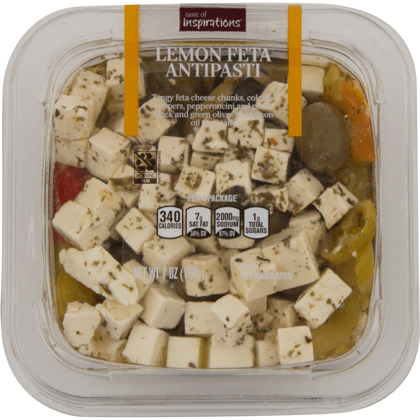 Taste Of Inspirations Antipasti Lemon Feta