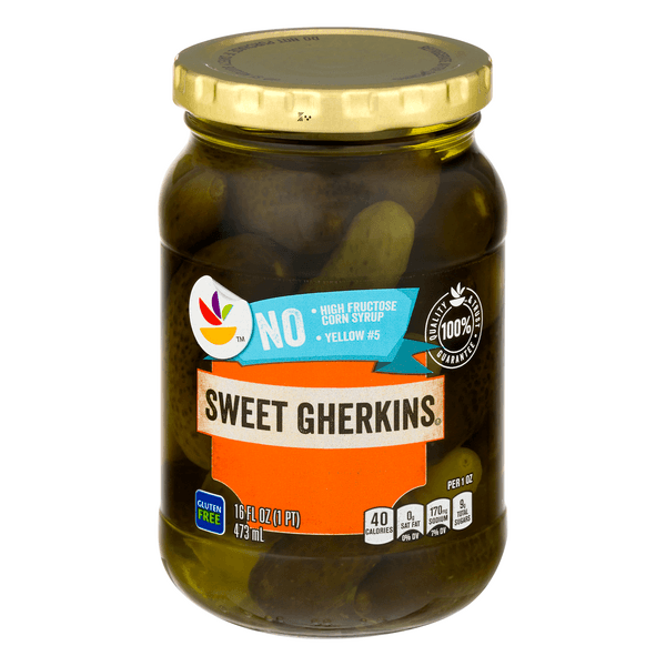 Stop & Shop Gherkins Pickles Sweet Whole