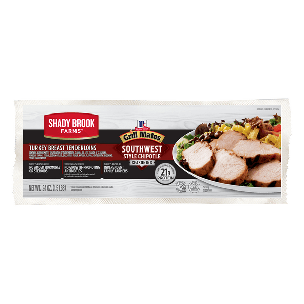 Shady Brook Farms Turkey Breast Tenderloins Southwest Style Chipotle