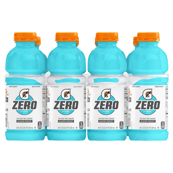 Gatorade Zero Thirst Quencher Zero Sugar Glazier Freeze