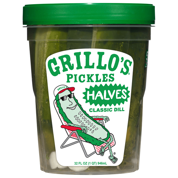 Grillos Pickles Pickle Halves