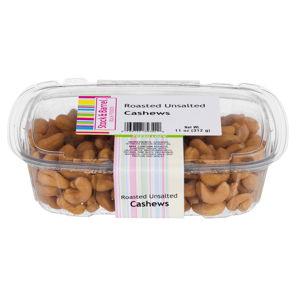 Stock & Barrel Roasted Unsalted Cashews
