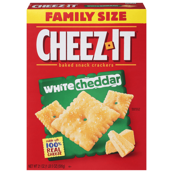 Is it Mustard Free? Cheez-it Cheese Crackers Baked Snack White Cheddar