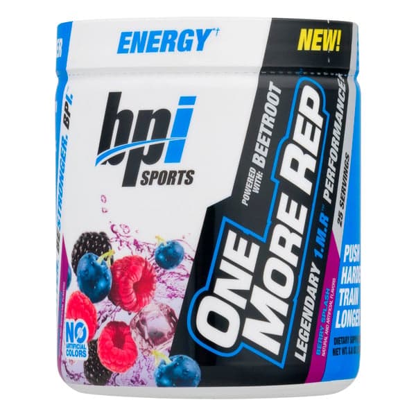 Bpi Sports One More Rep Dietary Supplement Berry Splash
