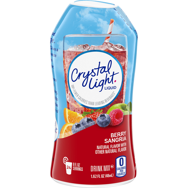 Crystal Light Liquid Berry Sangria Drink Mix - Oz