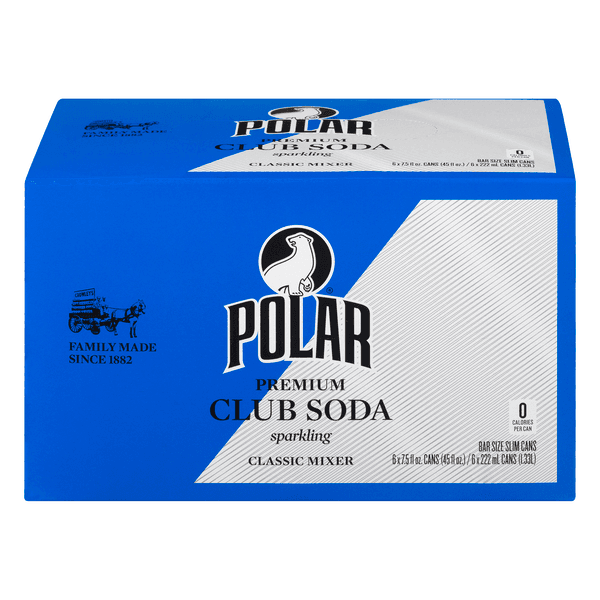Polar Premium Sparkling Club Soda