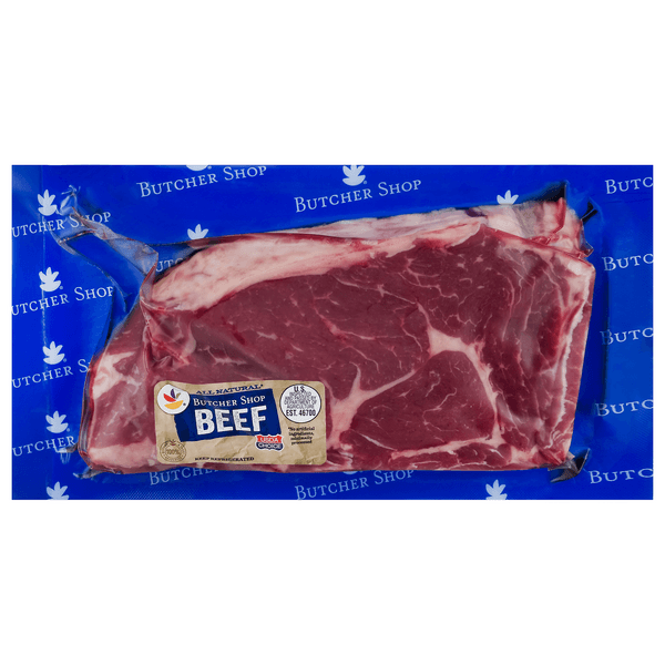 Butcher'S Cut Choice Boneless Beef Ribeye Steak Fresh