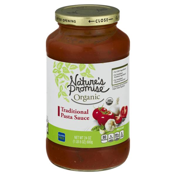 Nature'S Promise Organic Pasta Sauce Traditional
