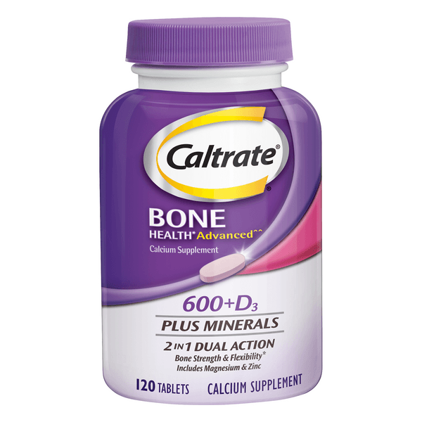 Caltrate 600+D Plus Minerals Calcium Supplement